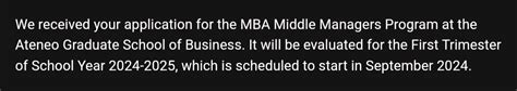 mba admu|MBA Standard .
